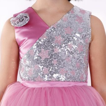 PEMBE FİYONKLU BALE KOSTÜMÜ - Görsel 2