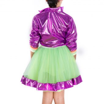 MOR YEŞİL BALE ve DANS KOSTÜMÜ - Görsel 3