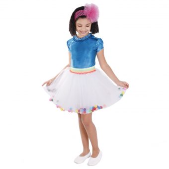 MAVİ BEYAZ BALE ve DANS KOSTÜMÜ