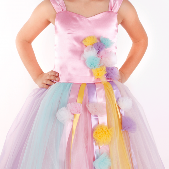 Çiçek Detaylı Elbise - Görsel 2