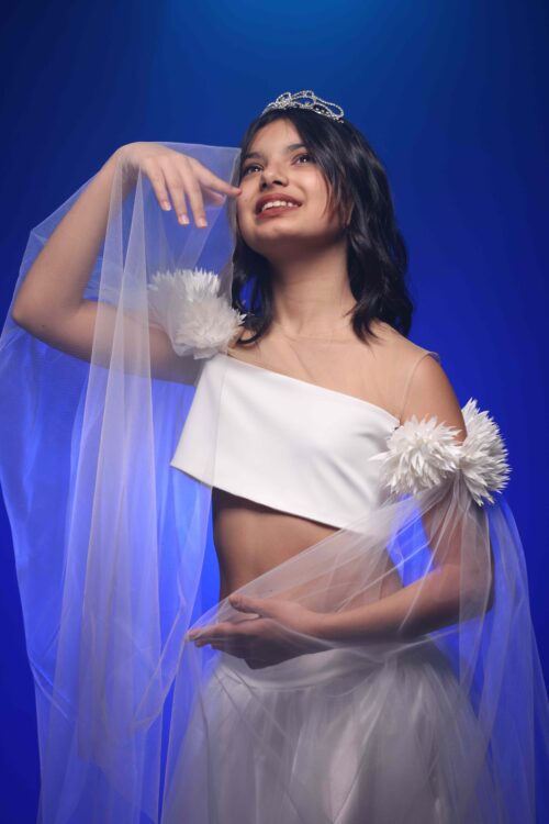 Beyaz Tül Kostüm - Görsel 8