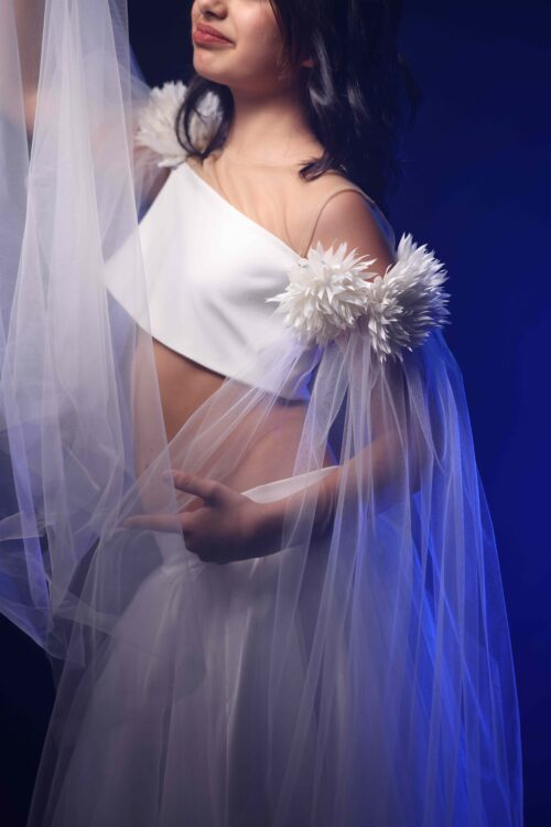 Beyaz Tül Kostüm - Görsel 6