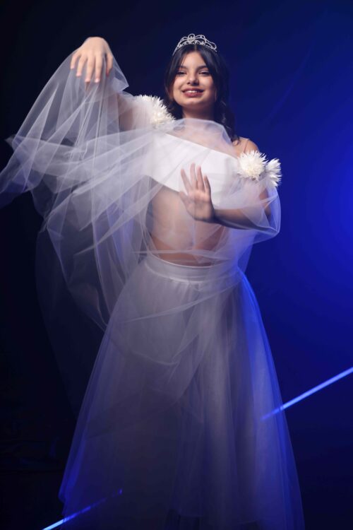 Beyaz Tül Kostüm - Görsel 4