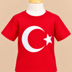 Ayyıldız Kırmızı Kısa Kol Tshirt