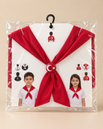 Kırmızı Ayyıldız Fular